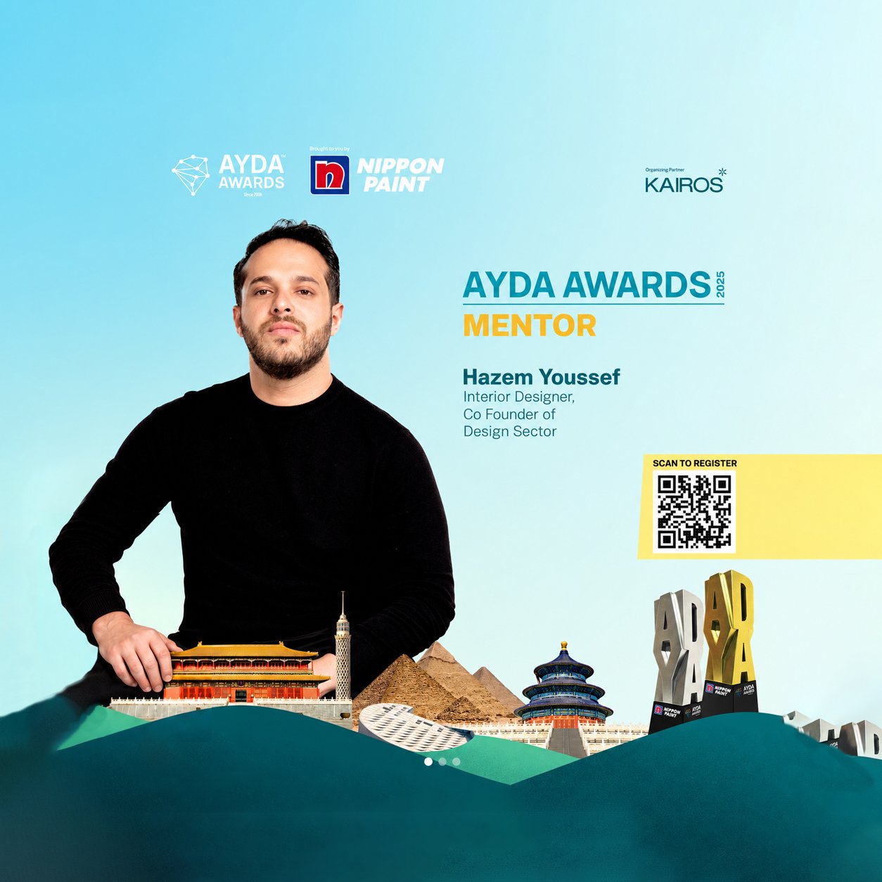 AYDA AWARD PRESENTED TO OUR CO-FOUNDER HAZEM YOUSSEF